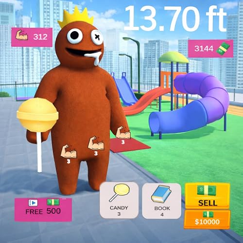 Jogo Real Blue Lift Weight e Jogo Simulador Divertido : Herói de levantamento de peso, jogo offline grátis para meninas, jogo de luta e jogos divertidos de simulador de levantamento