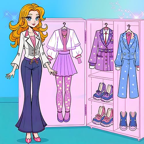 Paper Doll Girls Diary - DIY Dress up & Makeup Fashion Games 2025