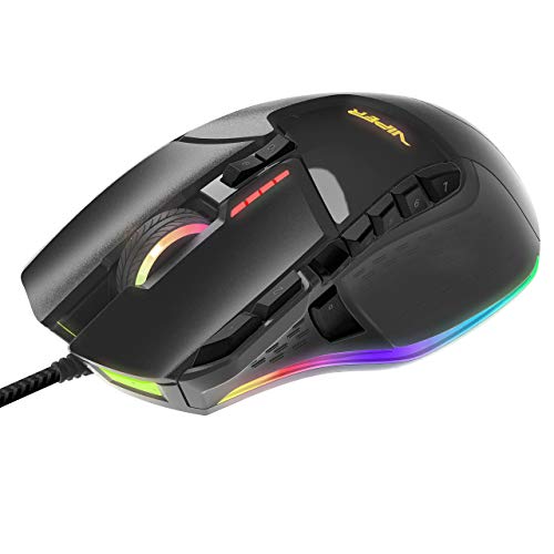 Patriot Viper Gaming V570 RGB Blackout Edition Pro Laser Mouse até 12.000 Dpi