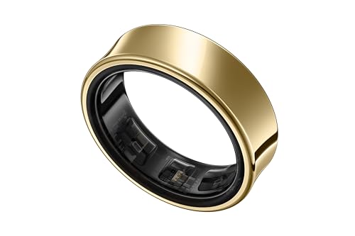 Samsung Galaxy Ring Tamanho 13, Monitor de treino, rastreador de sono, bateria de até 7 dias, Material em titânio - Titânio Dourado