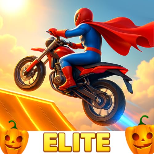 Superhero Rider – Mega Ramp Bike Adventure