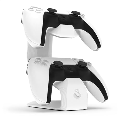 Suporte para 2 Controles de PlayStation 5 PS5, Apoio de Mesa Gamer, Modelo VN