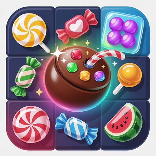 Sweet Candy Match – Brain Teaser & Fun Puzzle Game