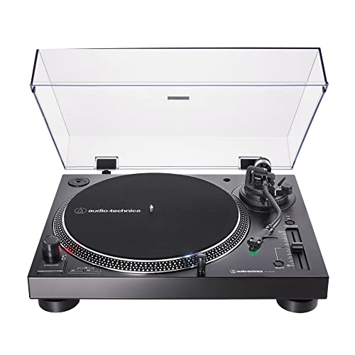 Toca Discos, Analógico e Digital (USB), Acionamento Direto - AT-LP120XUSB-BK, audio-technica, Preto - Bivolt 120/240V